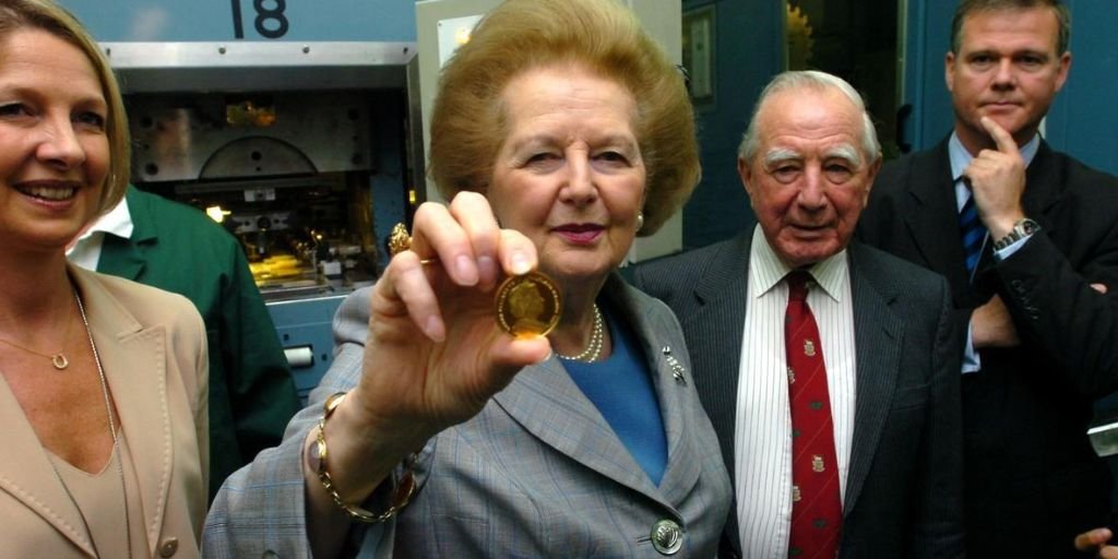 margaret thatcher coin