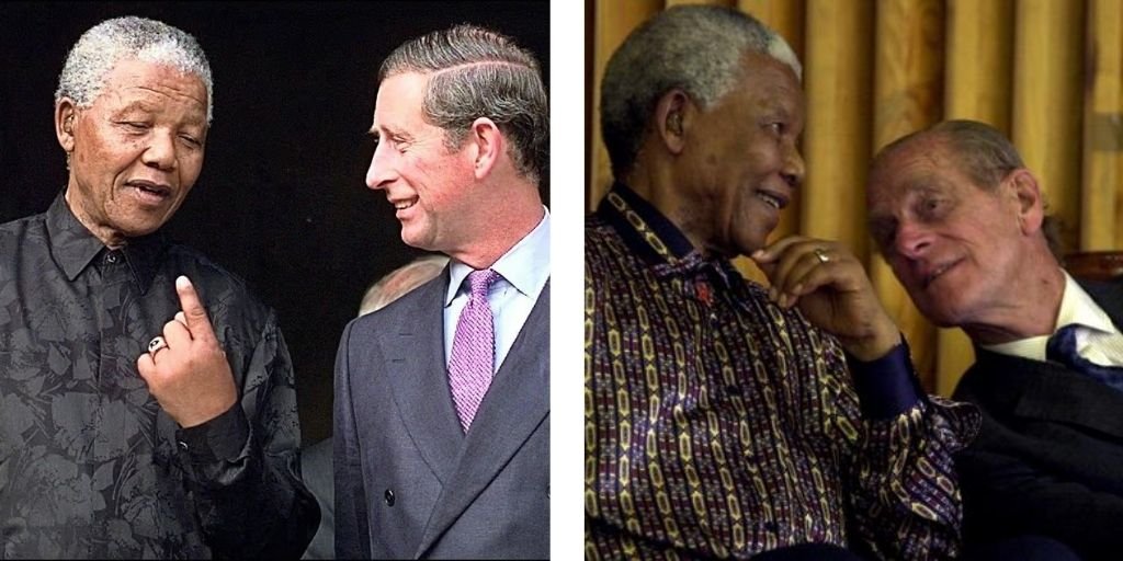 prince and nelson mandela