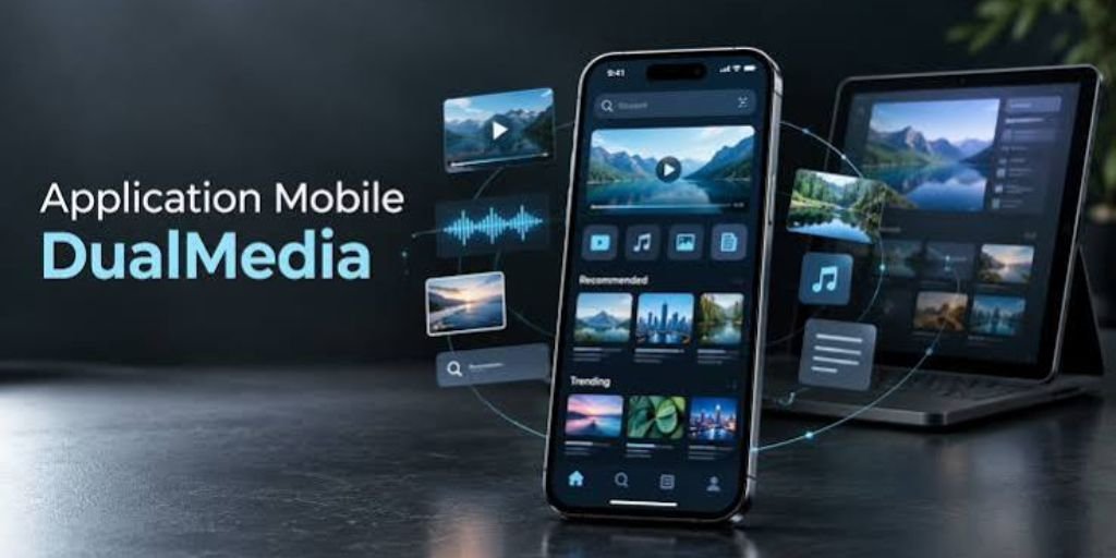 application mobile dualmedia
